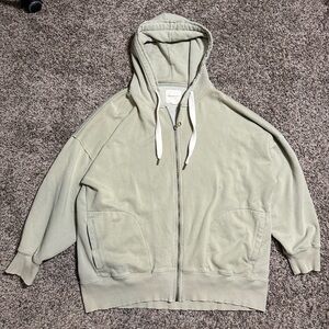 American Eagle Sage Green Full Zip